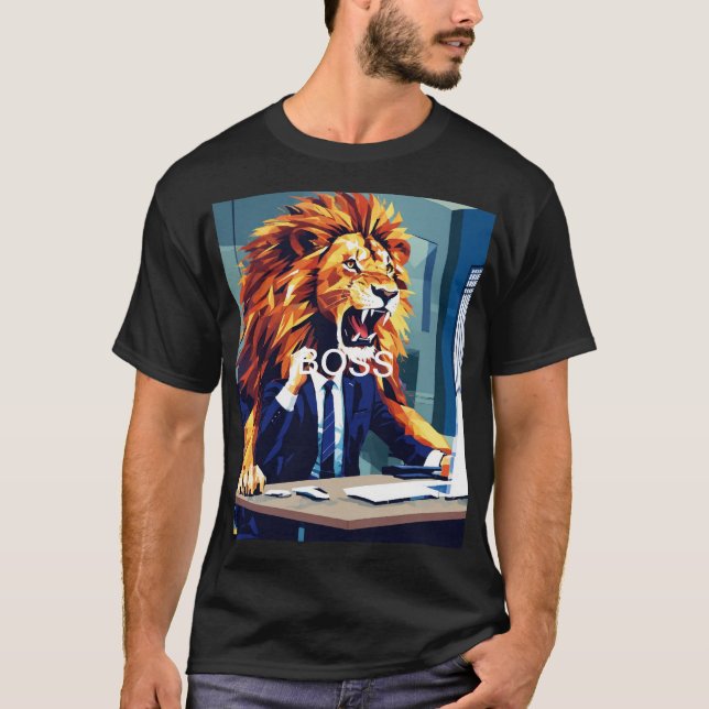 Camiseta Modo Chefe: Ligue seu estilo! (Frente)