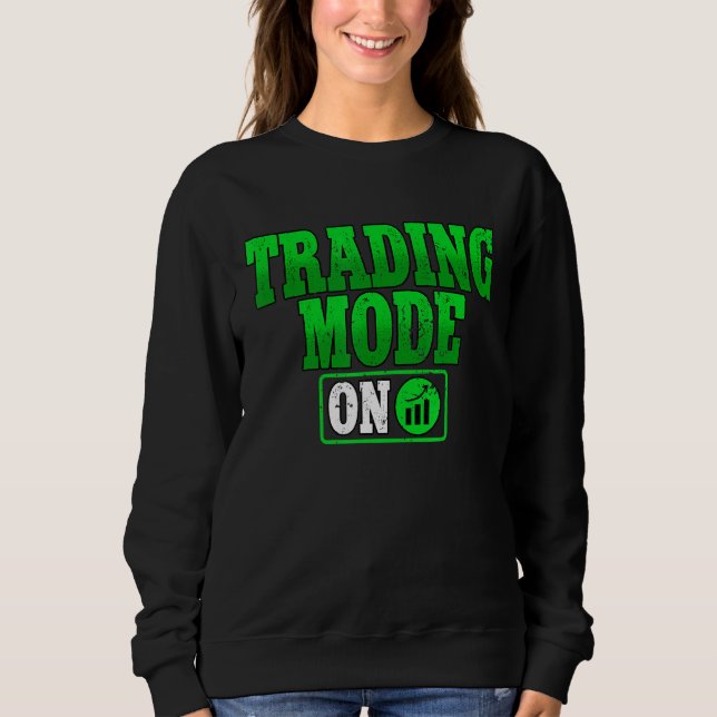 Camiseta Modo Comercial No Cripto Blocchain Trader (Frente)