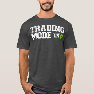 Camiseta Modo Comercial No Dia De Investimento Do Mercado D