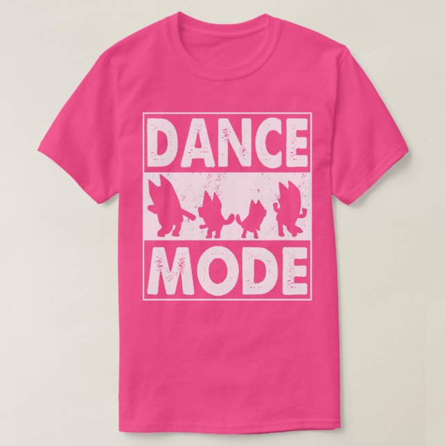 Camiseta Modo Dança Heeler Aflito (Frente do Design)