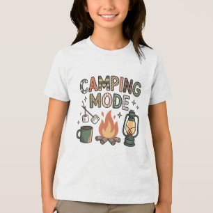 Camiseta Modo de acampamento