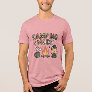 Camiseta Modo de acampamento