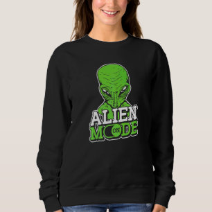 Camiseta Modo De alienígena No Navio Espacial Et Extraterre