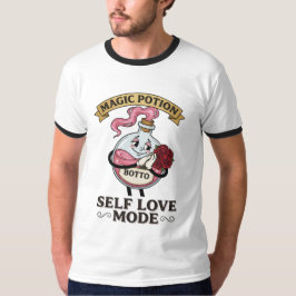 Camiseta Modo de Amor Próprio Botto Poção Mágica Vintage A