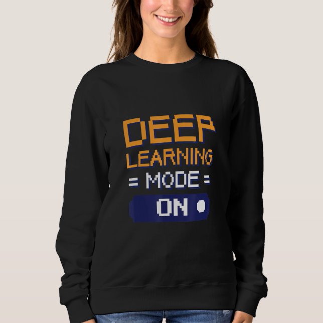 Camiseta Modo de Aprendizado Profundo Ativado em Engenheiro (Frente)
