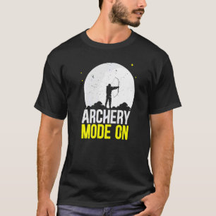 Camiseta Modo de Arco de Tiro com Flecha Esporte Arqueiro