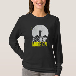 Camiseta Modo de Arquearia no Arco de Tiro de Flecha Esport