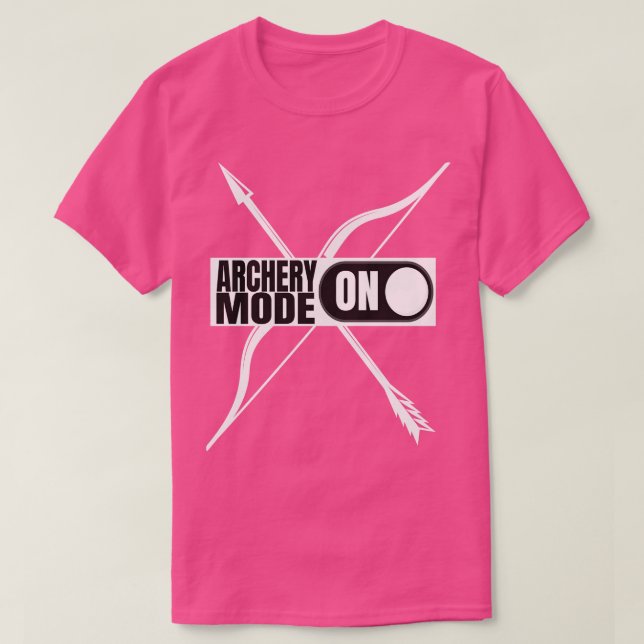 Camiseta Modo De Arquivamento No Archer (Frente do Design)