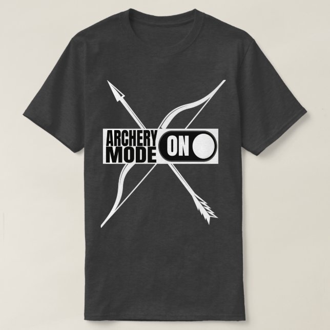 Camiseta Modo De Arquivamento No Archer (Frente do Design)