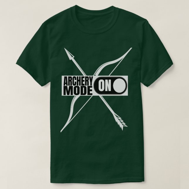 Camiseta Modo De Arquivamento No Archer (Frente do Design)