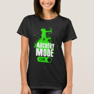 Camiseta Modo De Arranjo Em Carrinhos De Arco De Caça Legal