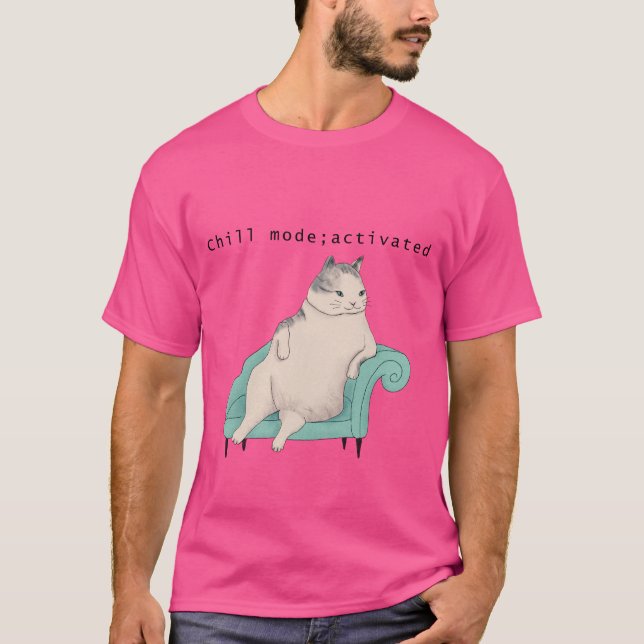 Camiseta Modo de arrefecimento; ativado (Frente)