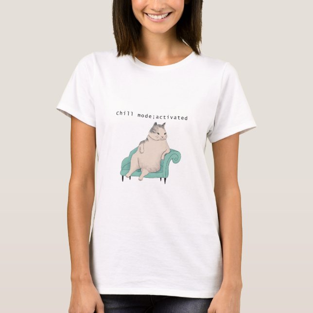 Camiseta Modo de arrefecimento; ativado (Frente)