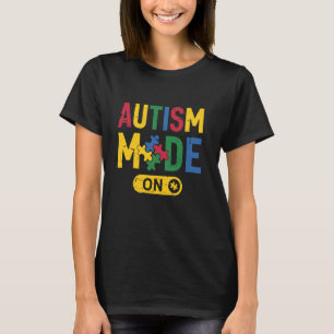 Camiseta Modo de Autismo Autista Conscientização do Autismo