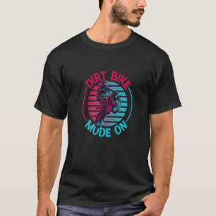 Camiseta Modo De Bicicleta De Dirt Em Concursos Race Motocr