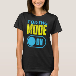 Camiseta Modo De Codificação Em Sayers Programmer Code Code