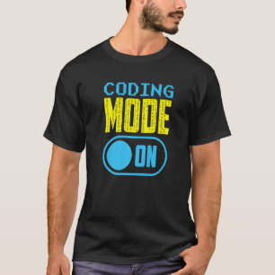 Camiseta Modo De Codificação Em Sayers Programmer Code Code