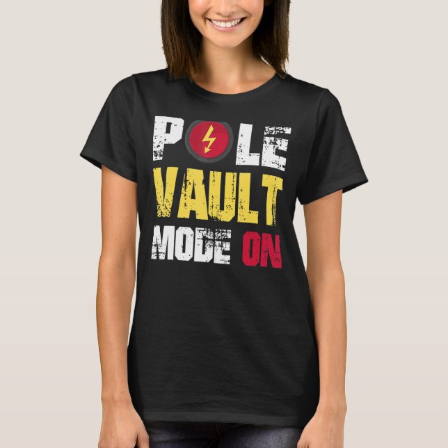 Camiseta Modo de Cofre de Poles ativado (Frente)