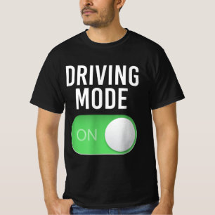 Camiseta Modo De Condução Com 16 Anos De Idade, Novo Condut