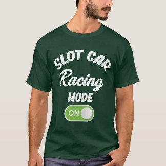 Camiseta Modo de Corrida de Carros em Slot On Drag Hobby Mo