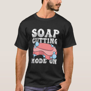 Camiseta Modo de corte de sabão ativado para um Fazer de sa