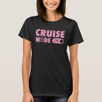 Camiseta Modo De Cruzeiro Em Férias Familiares De Navios De