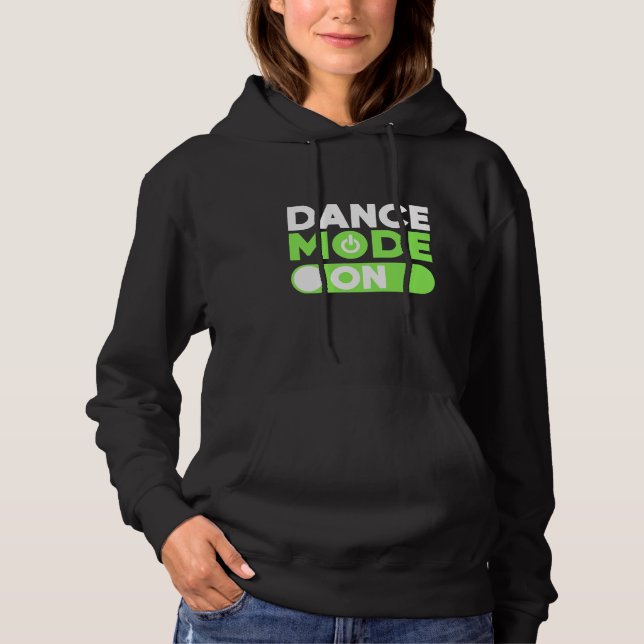 Camiseta Modo de dança ativado (Frente)
