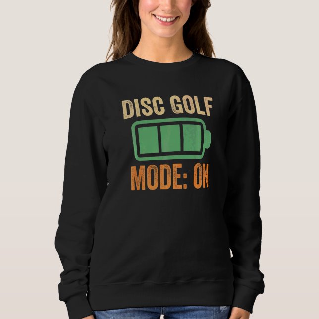 Camiseta Modo de Disco de Golfe na Bateria (Frente)