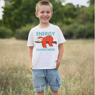 Camiseta Modo de economia de energia