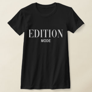 Camiseta Modo De Edição Meu Id É Gangnam Beauty Mi Rae