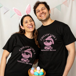 Camiseta Modo de Enchimento Bunny Vibes Relaxadas Tee