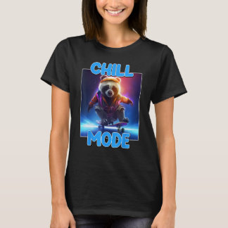 Camiseta Modo de Enchimento Panda Urso Animal Cuja Panda 1