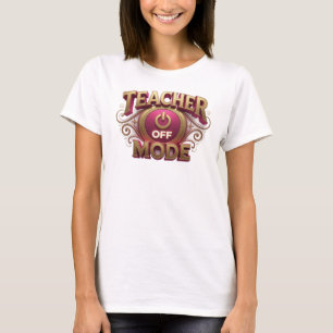Camiseta MODO DE ENSINO VERMELHO INCRÍVEL DESLIGADO Criação