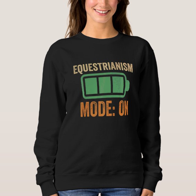 Camiseta Modo de Equestrismo na Bateria (Frente)