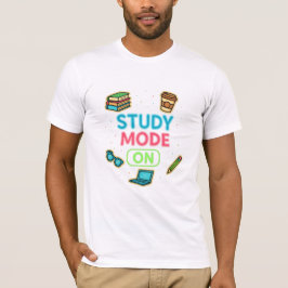 Camiseta Modo de Estudo Ativado