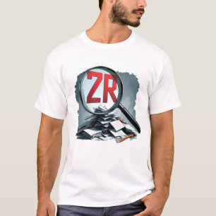 Camiseta Modo de Estudo ZR Ativado Livros Escolares e Lup