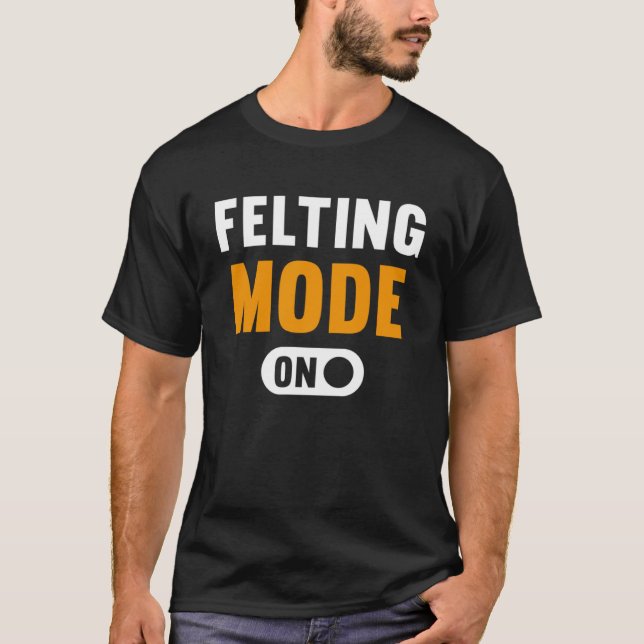 Camiseta Modo de felicidade ativado (Frente)