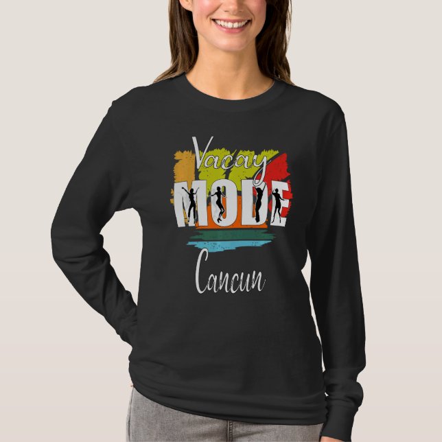 Camiseta Modo de Férias Cancelar 1 (Frente)