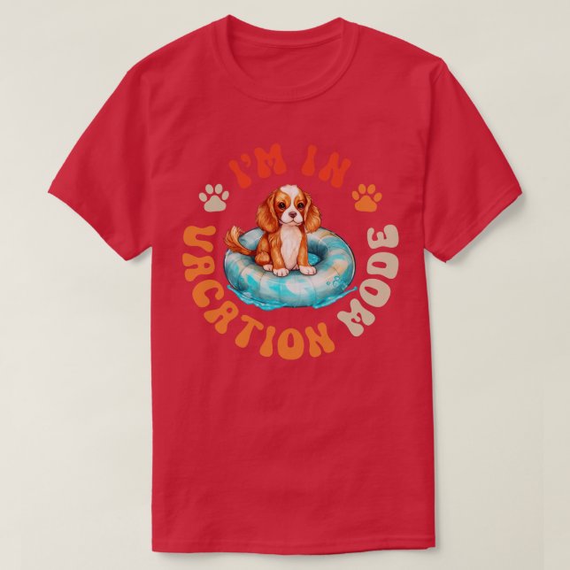 Camiseta Modo de Férias Cavalier (Frente do Design)