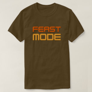 Camiseta Modo de Festa de Ação de Graças