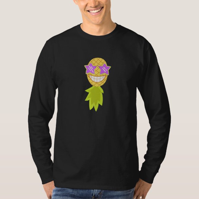 Camiseta Modo de festa invertido Ananás ananás (Frente)