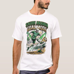 Camiseta Modo de Gol da Arábia Saudita Esqueleto Atacante N