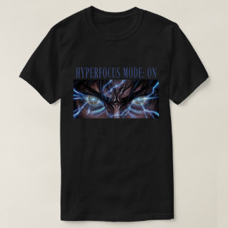 Camiseta Modo de Hiperconcentração: LIGADO Anime Foco & Con