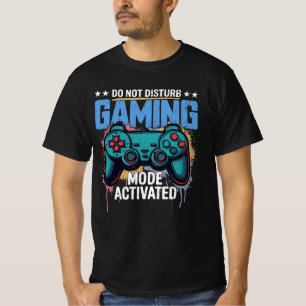 Camiseta Modo de jogo ativado