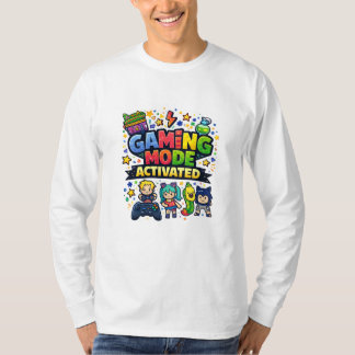 Camiseta Modo de Jogo Ativado