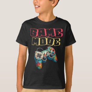 Camiseta Modo de Jogo Menino 