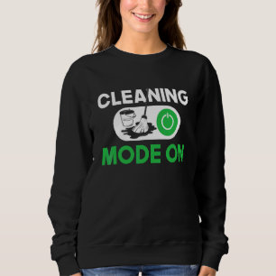 Camiseta Modo de Limpeza Ativado  Governanta Governanta Cri