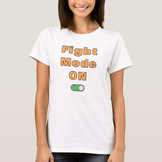 Camiseta Modo de Luta Ativado (Frente)