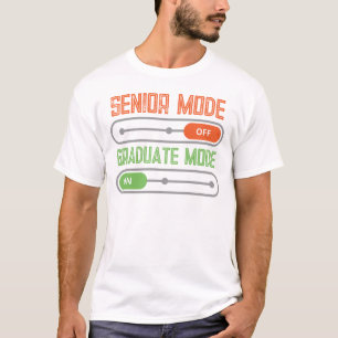 Camiseta Modo de mais velho: DESLIGADO - Modo Formando: LIG