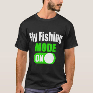 Camiseta Modo de pesca com isca artificial do pescador engr